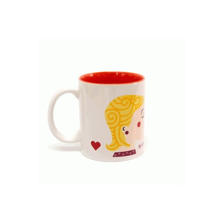 Taza Amor Parejas Mujer Mujer Rubio