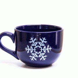 Taza Navidad Copo Grande 2