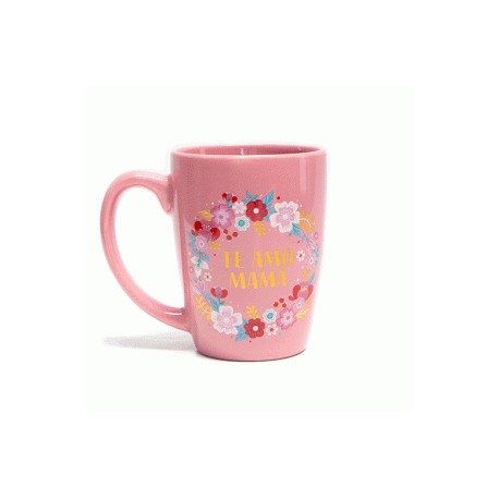 Taza Guirnalda  te amo mamá