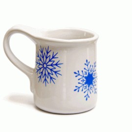 Taza Navidad Copos