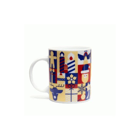 Taza Navidad Cuadros