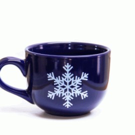 Taza Navidad Copo Grande 1